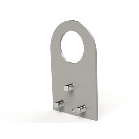 Saginaw Control & Engineering Lifting Lug, 4.81 in. H x 3 in. W x 1 in. L, Steel SCE-LLB5